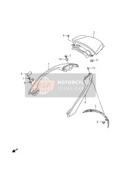 0914805038, Dado 5mm Portacenere Post M800, Suzuki, 4